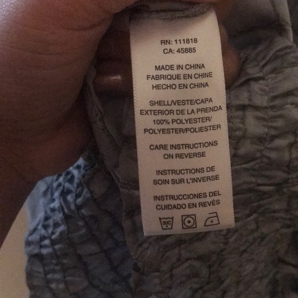 Michael Kors Silver Python Peasant Top - Picture 6 of 6